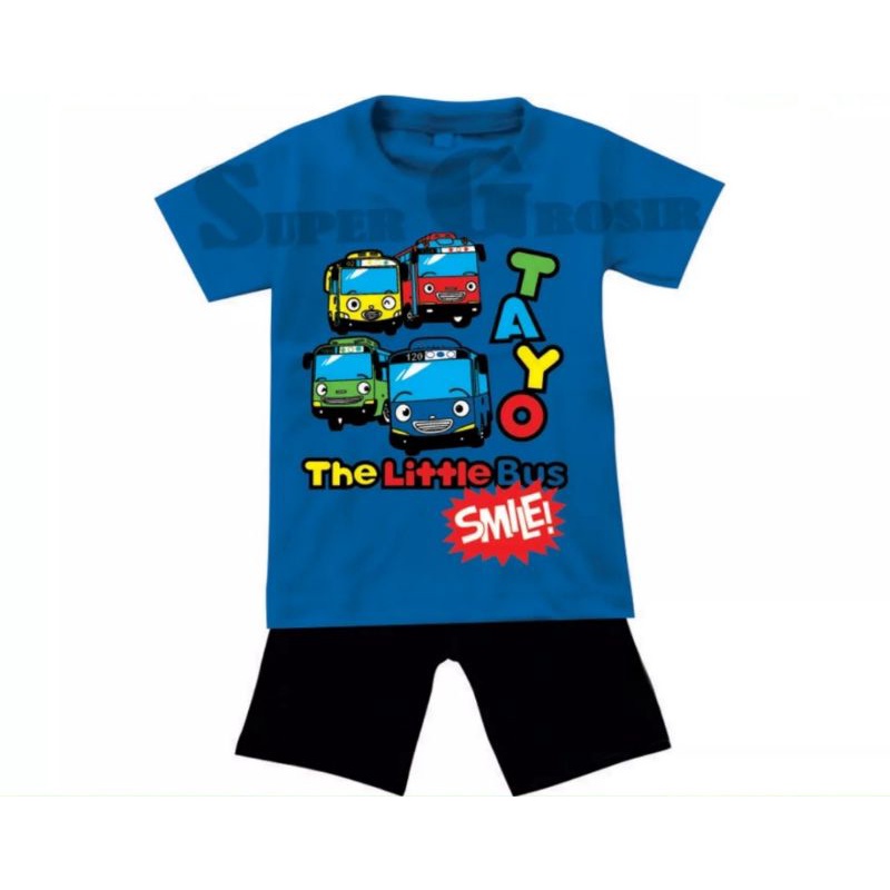 SETELAN ANAK LAKI LAKI USIA 1 2 3 4 5 6 7 8 9 10 TAHUN BAJU CELANA KAOS SPONGEBOB