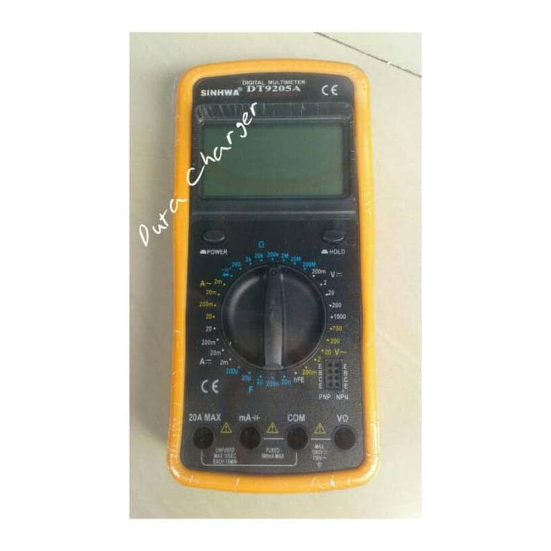 multi tester DT9205A digital multi bagus