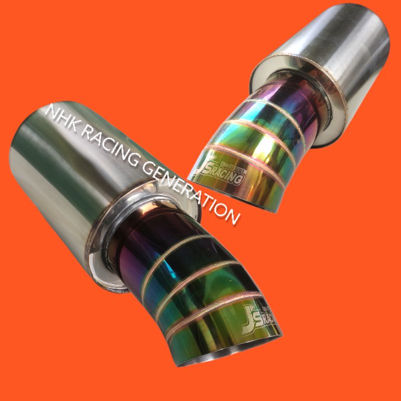 KNALPOT RACING MOBIL JS RACING AGYA AYLA AVANZA BRIO DLL