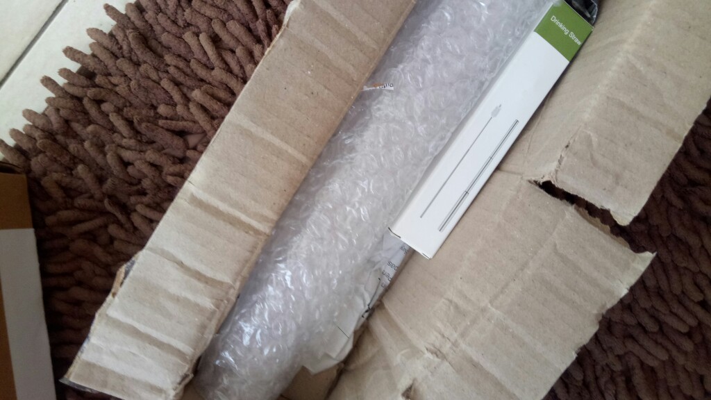 Telescopic Collapsible Straw / Sedotan Lipat Teleskopik