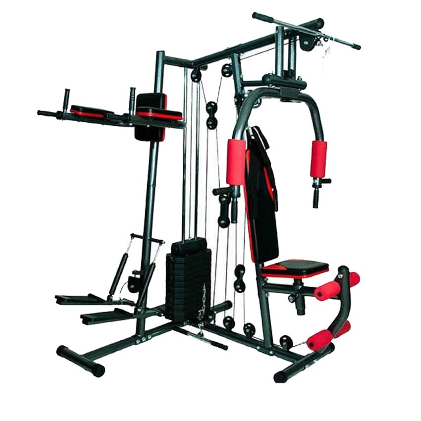 Home Gym 2 Sisi Total + VKR + Stepper TL HG-001 Beban Latihan 75kg