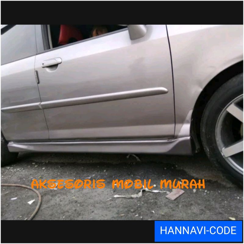 Bodykit Jazz Gd3 Vtec 2003 2004 2005 Sideskirt Samping kiri kanan Foxy