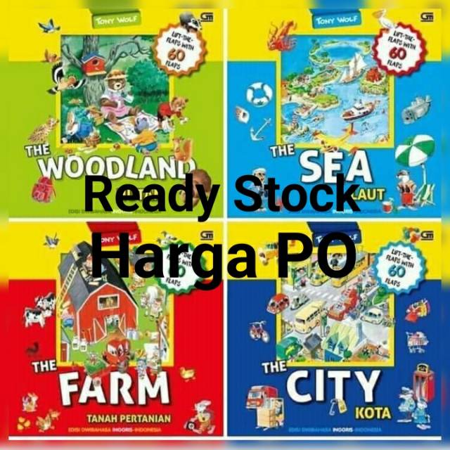 PAKET BUKU TONY WOLF