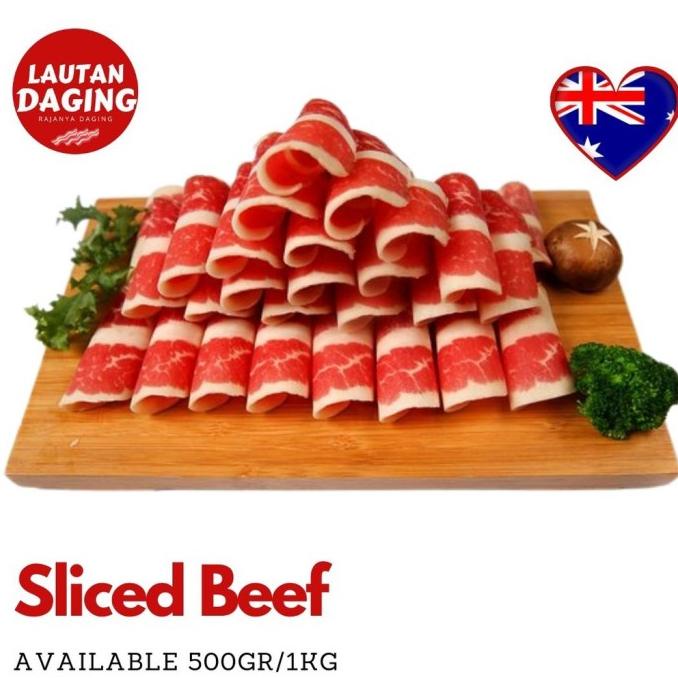 

Daging Sapi Iris Slice Beef - Aus - 500 Gr - Shabu Grill Berryolshop42