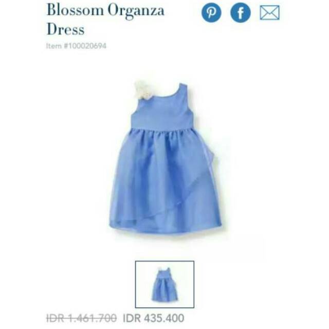 Dress Pesta Janie and Jack Original