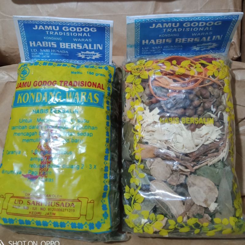 

jamu rebus / jamu godok habis bersalin