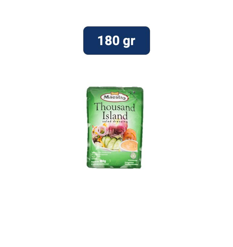 

Maestro Thousand Island Standing Pouch 180 gr