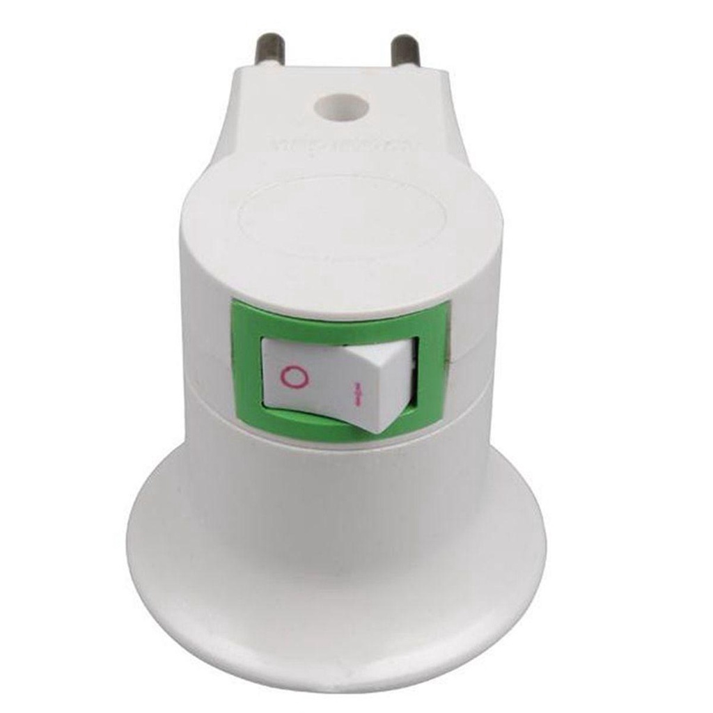 【 ELEGANT 】 Lamp Holder E27 Bohlam Lampu Dinding LED Light Socket Base Lampu Adaptor Soket