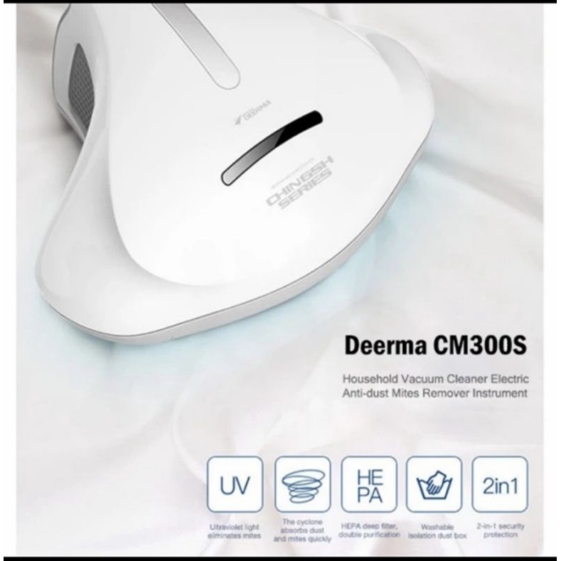 DEERMA CM300 / CM300S Anti Dust Mites Anti Tungau Vacuum Cleaner Kasur