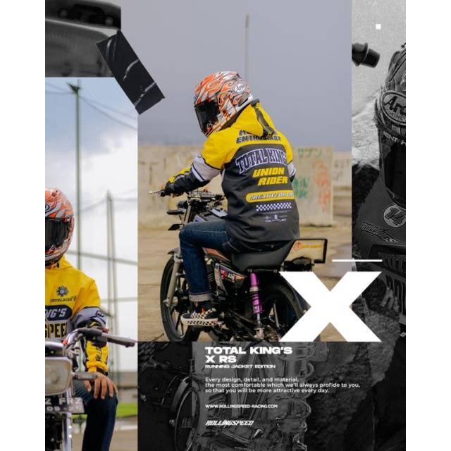 Jaket Racing Rolling Speed