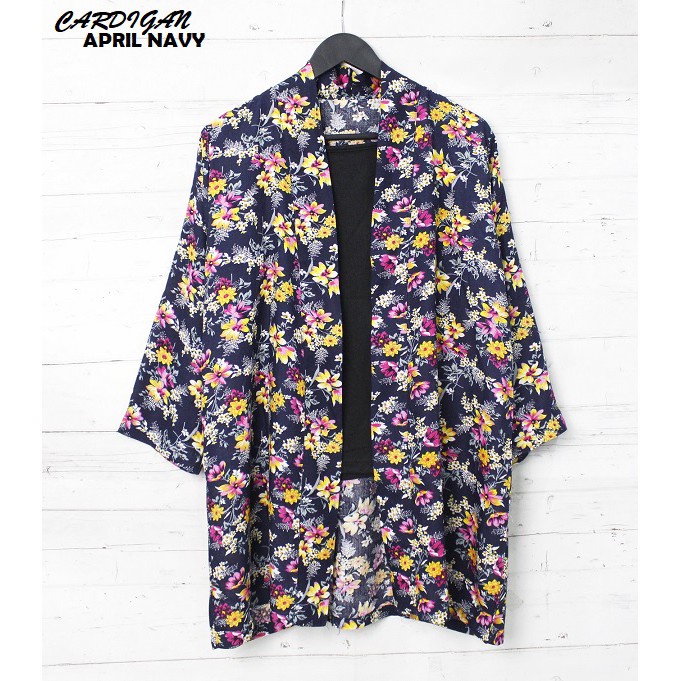 HipNop OUTER CARDIGAN SOFIA CARDI MOTIF BUNGA MONALISA PAKAIAN WANITA MIX