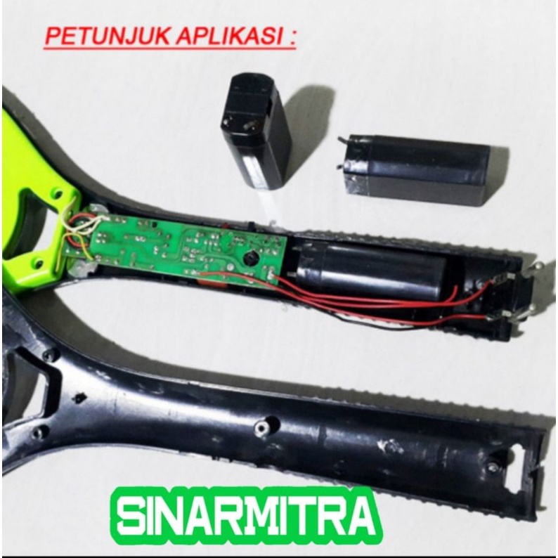 Jual Baterai Raket Nyamuk Dan Emergency Lamp Mah V Shopee Indonesia