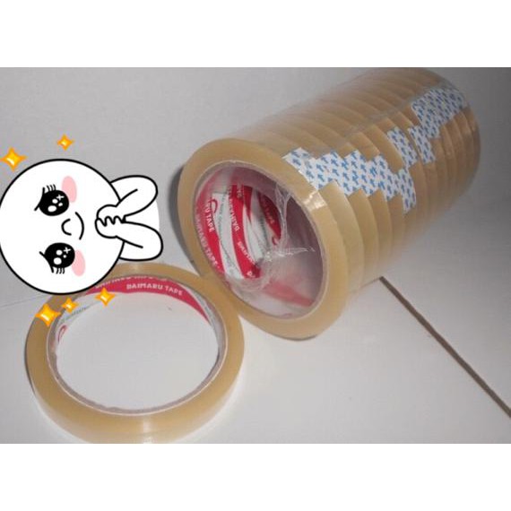 

HOT SALE|BEST SALLER ISOLASI/SELOTIP/SOLATIP 1/2 inch 72yard ; BENING - DAIMARU