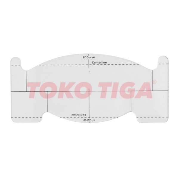 

Dijual Penggaris Quilting / Patchwork Template Feather Spine QTSKFS1 Diskon
