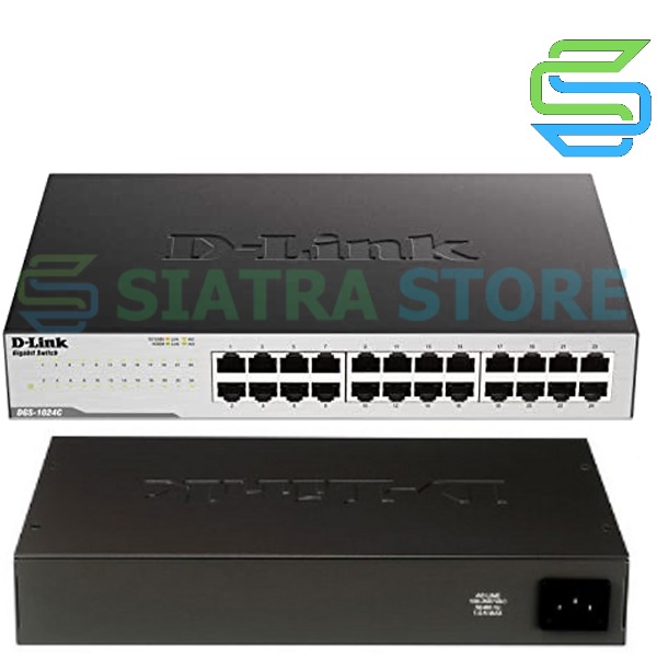 D-LINK DGS-1024C 24-Port Gigabit Unmanaged Switch