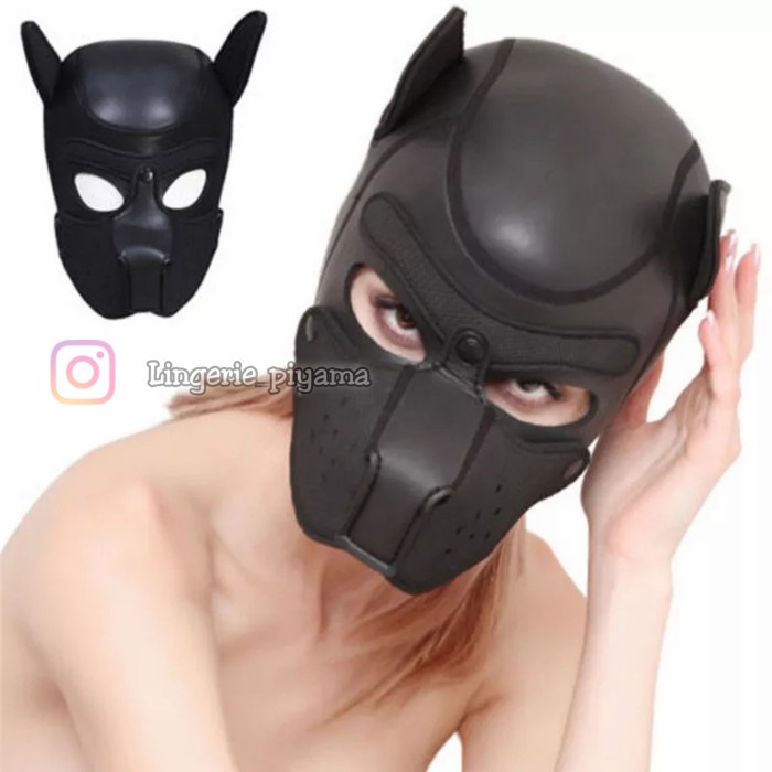 lingeries sexy baju tidur sexy toys helm anjing kulit costume cosplay