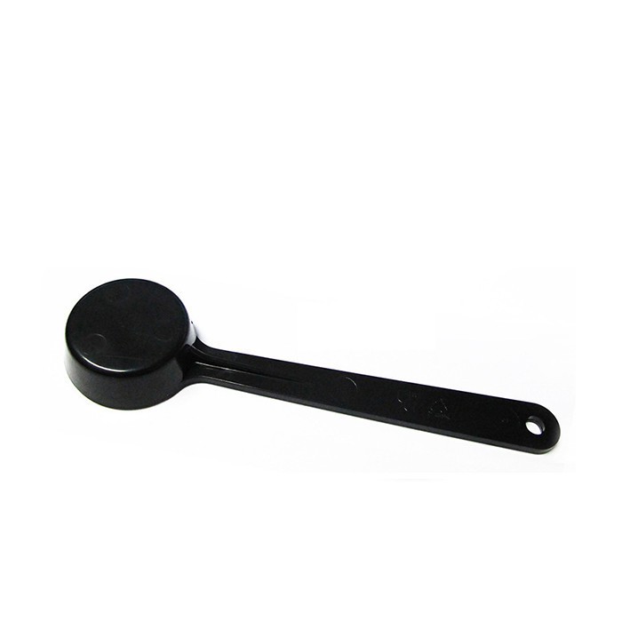 Measuring Plastic Spoon Black (Tall)-1