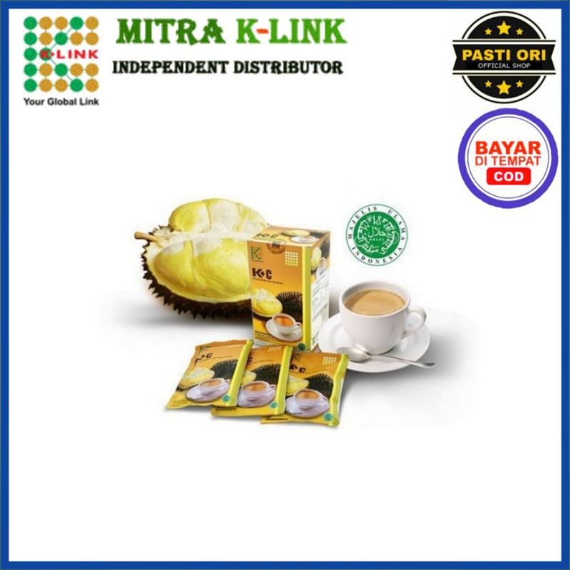 

K-COFFEE Durian (1 Box / 6 Sachet) Kopi Aroma Durian