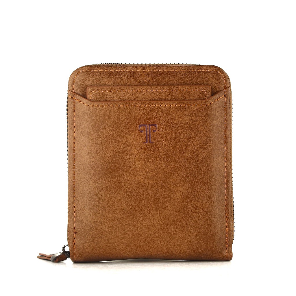 TOKOKOE - Dompet Pria Wanita Bahan Kulit Original - Troy - Classic Horo Avero-Horo Coklat