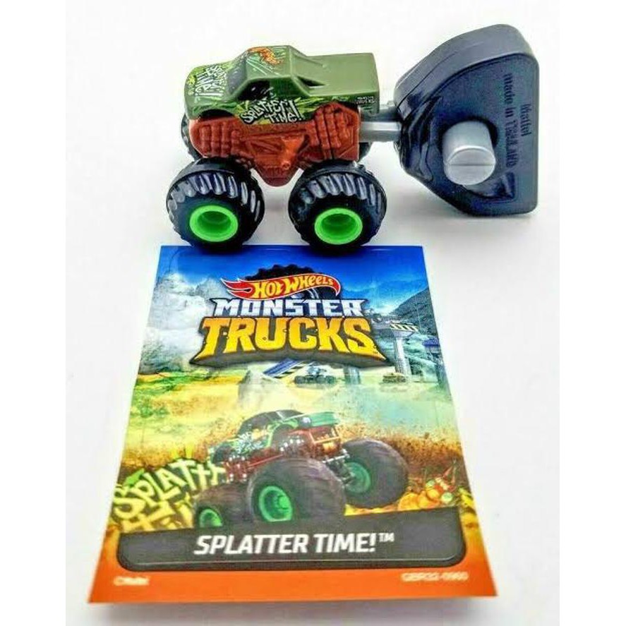 Jual Hot Wheels Monster Trucks Mini - Splatter Time Berkualitas
