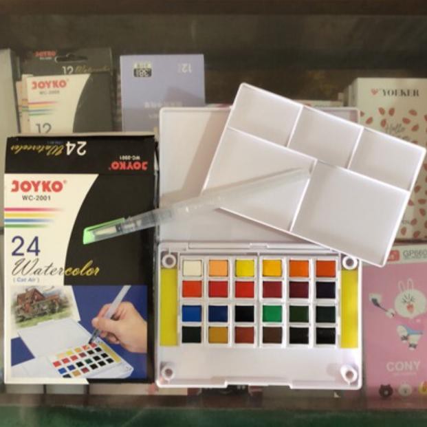 

Ku4Code Watercolor Joyko / Cat Air Wc-2001 Wc2001 24 warna ( Mirip Sakura Koi )(paling laris)B6T4