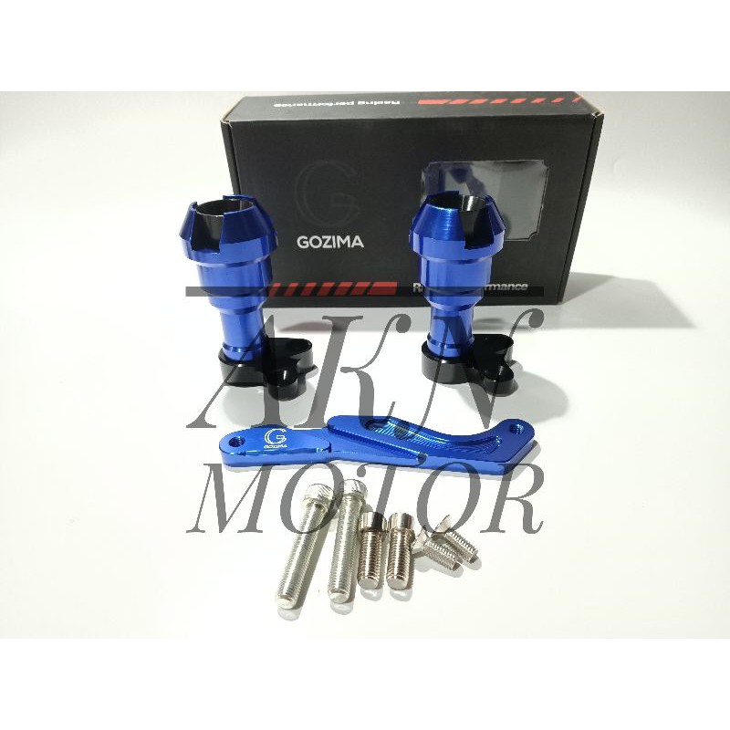 frame slider Jalu pelindung knalpot cnc nmax new nmax old aerox Lexi dll