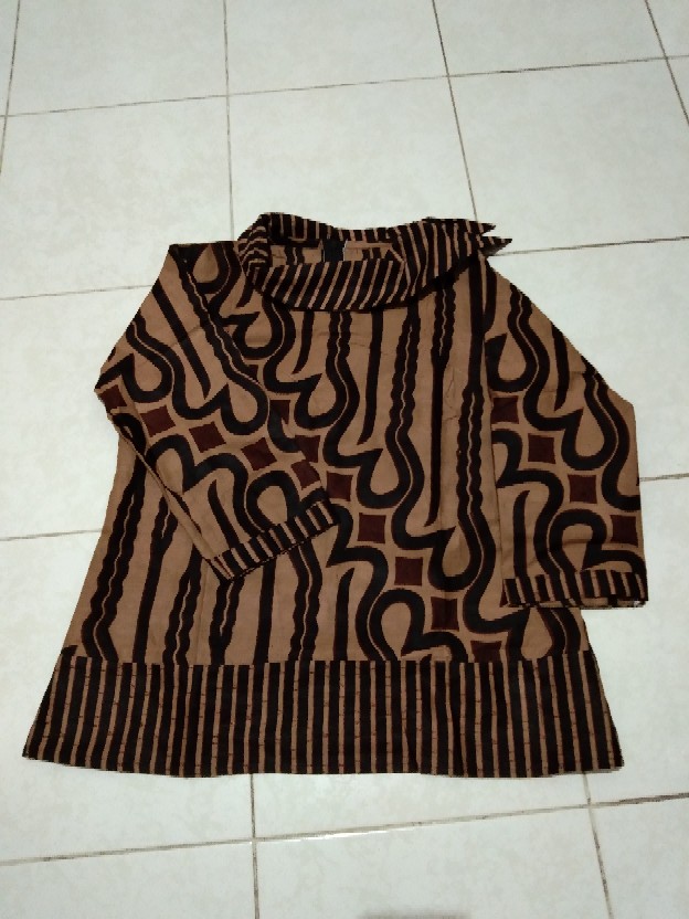 Blouse Batik Atasan Batik Wanita Batik Modern S-m-l-xl-xxl-3l-4l-5l Atasan Big Size Br01