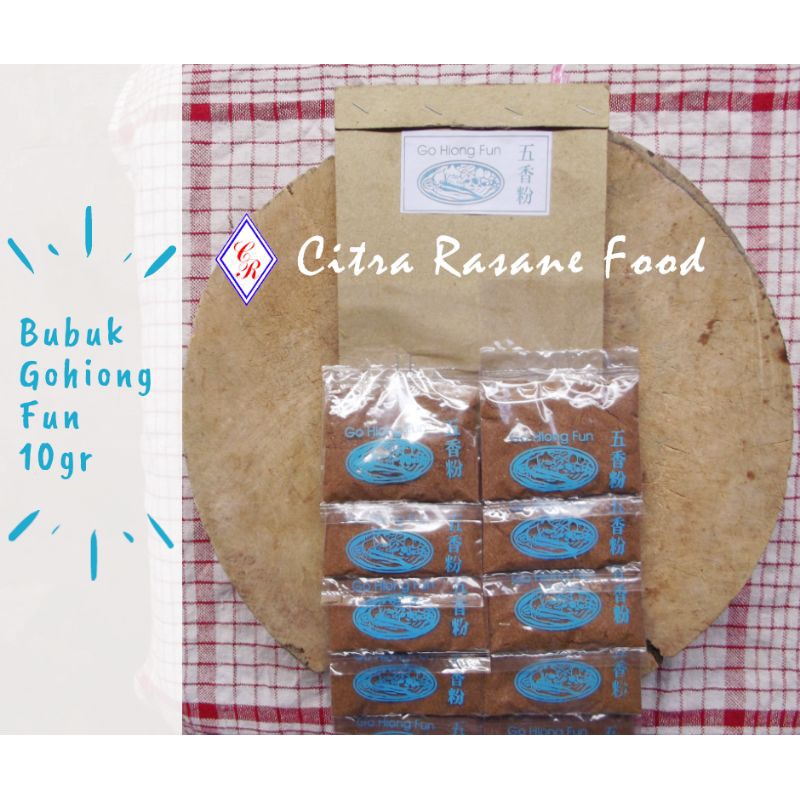 

Bubuk Go Hiong Fun 10gr Gohiong Ngohiong