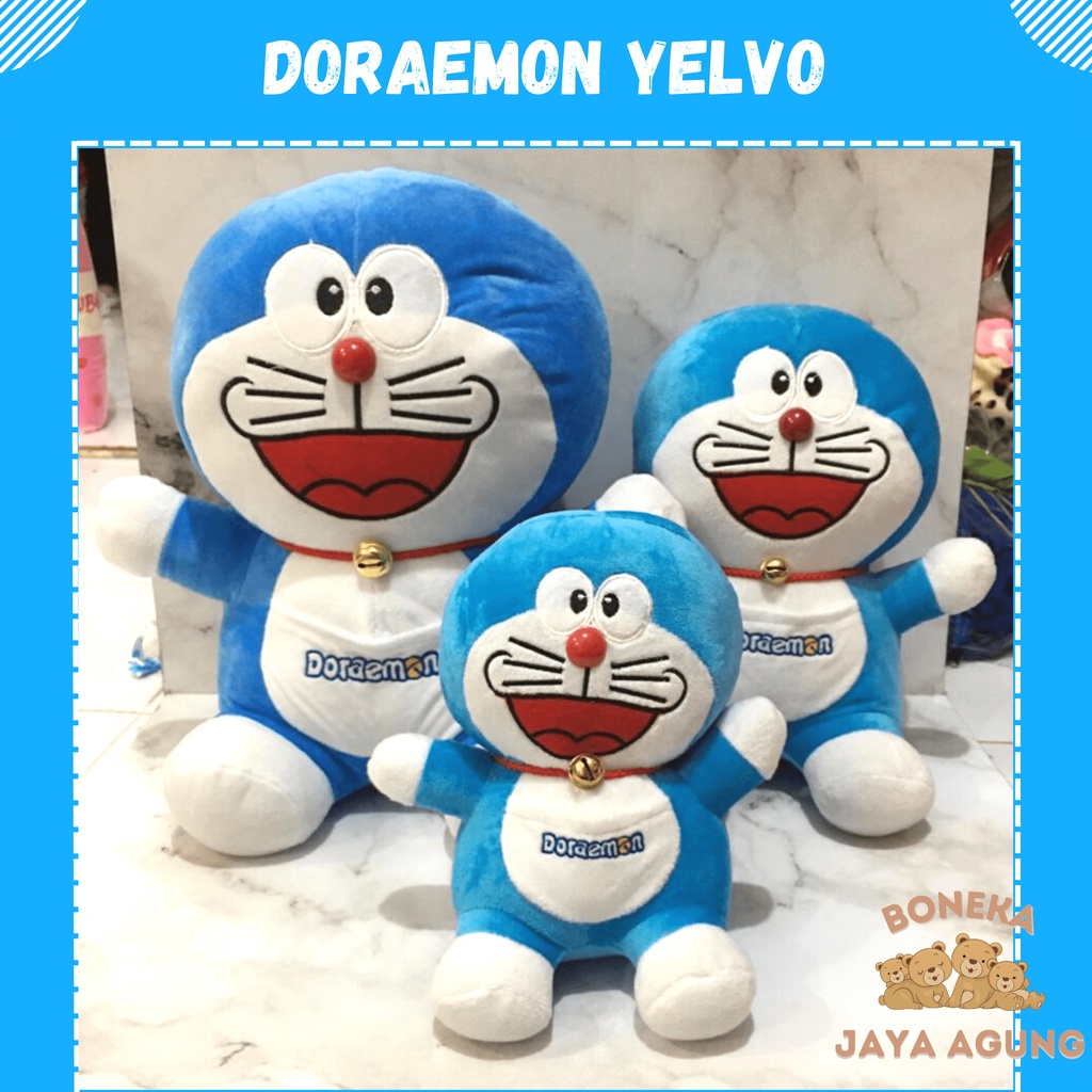 BONEKA DORAEMON JUMBO BONEKA DORAEMON BESAR BONEKA DORAEMON MINI BONEKA DORAEMON KECIL