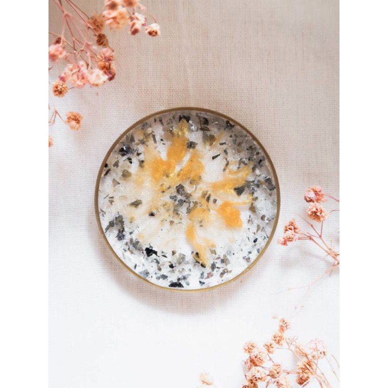 Produsen Round Crystal-gold [tatakan/coasters/alas/hadiah/cantik/ Kristal/emas] On3K5xwuGjn8Xj