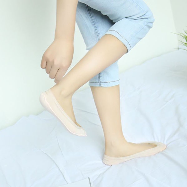 kaus kaki flat shoes wanita invisible socks fse138 (4F3)