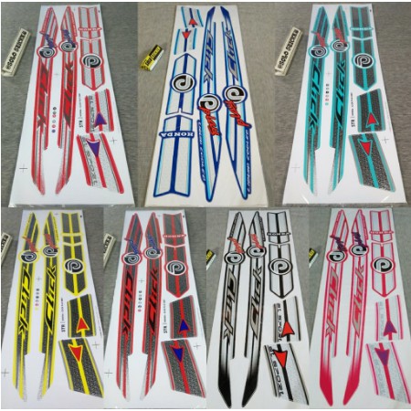 STRIPING STIKER VARIASI VARIO 110 CW-VARIO KARBU CLICK PLAY
