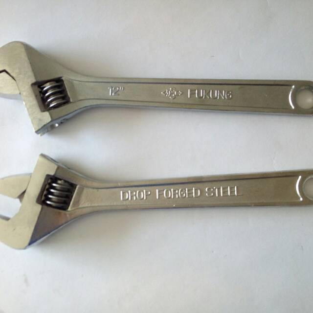 Kunci Inggris 12&quot; Fukung/Adjustable Wrench