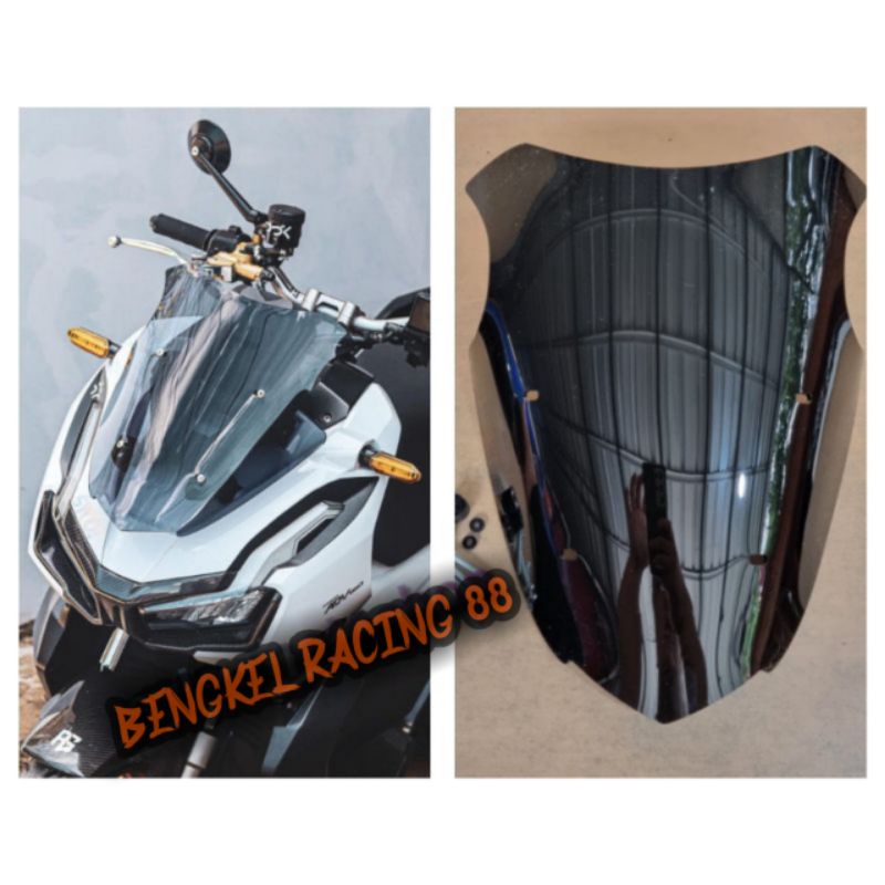 WINDSHIELD YAMAHA NMAX LEXI OCITO 1 RACE, VISOR YAMAHA NMAX NEW OLD, VISOR LEXI, WINDSHIELD NMAX OCI
