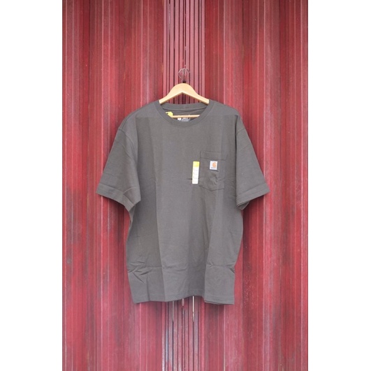 CARHARTT K87 POCKET TEE/MISTY