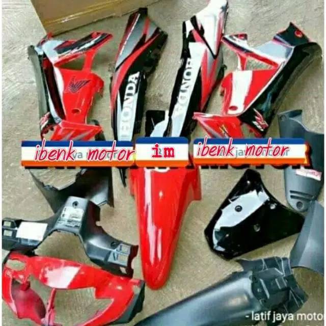 Full Body Supra X 125 2005/2006 Lama merah