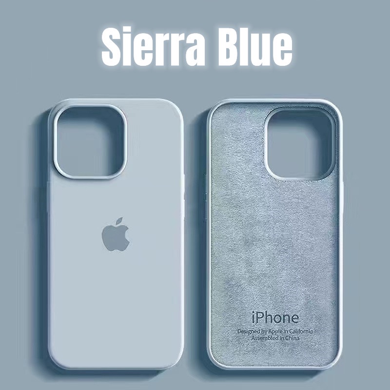 Soft case Silikon Warna Ungu Tua Untuk iphone 14 13 11 12 Pro Max 14 Plus