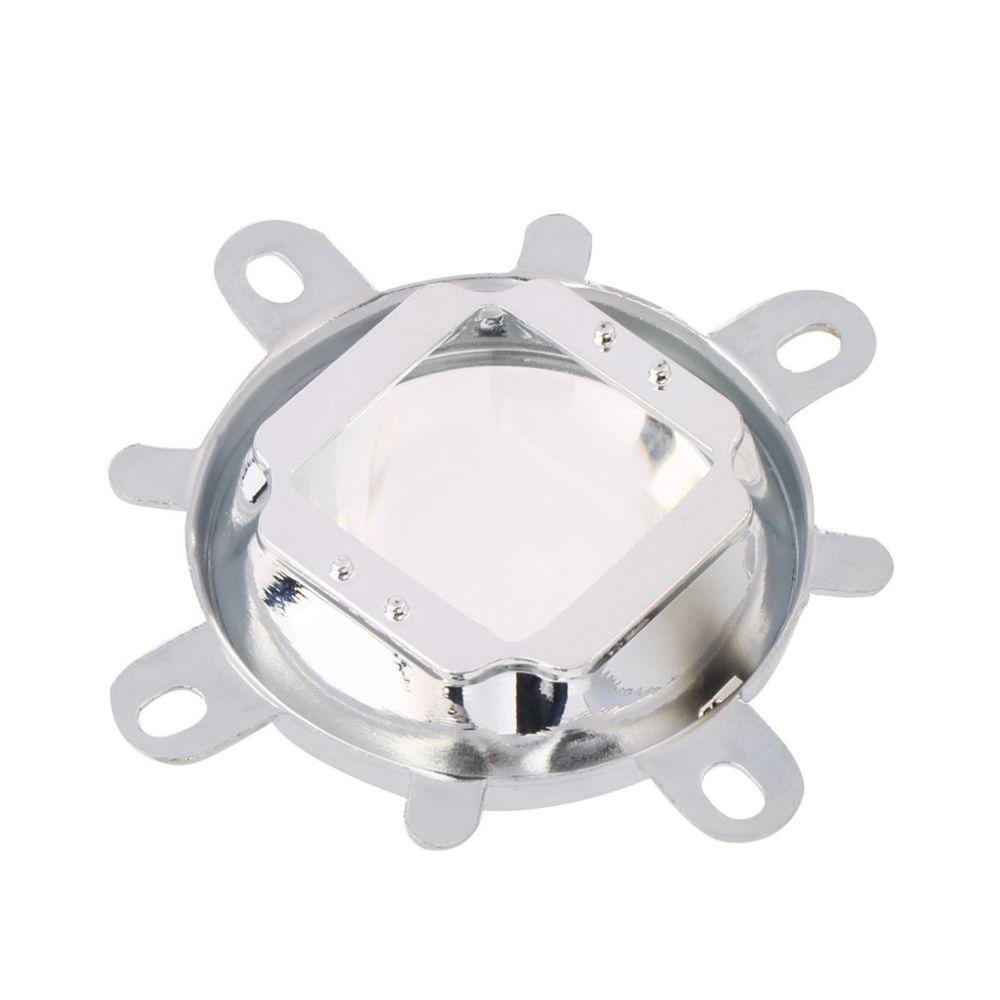 Lanfy 44mm Lensa LED 60-80 Derajat Kualitas Tinggi Reflektor Collimator 20W-100W 1Set Mendunia 44mm Lensa Reflector Lens