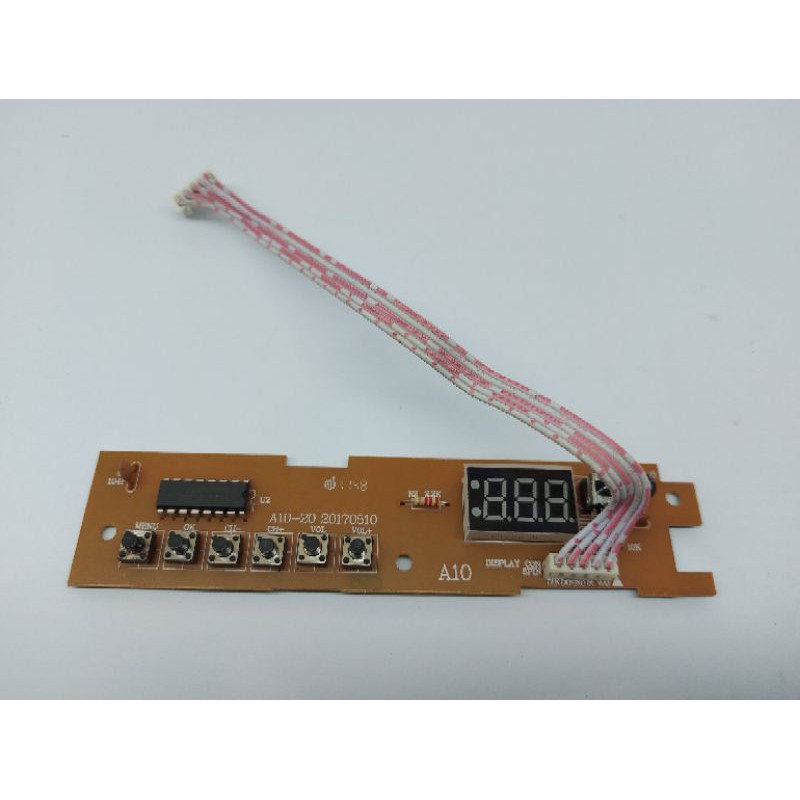 Panel depan receiver kabel 5 pin besar