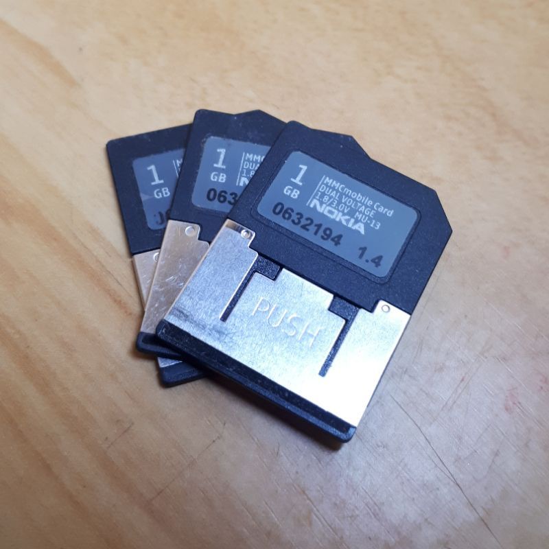 MMC N Gage memory card buat Ngage QD classic 1 GB,N70 ORIGINAL 100%