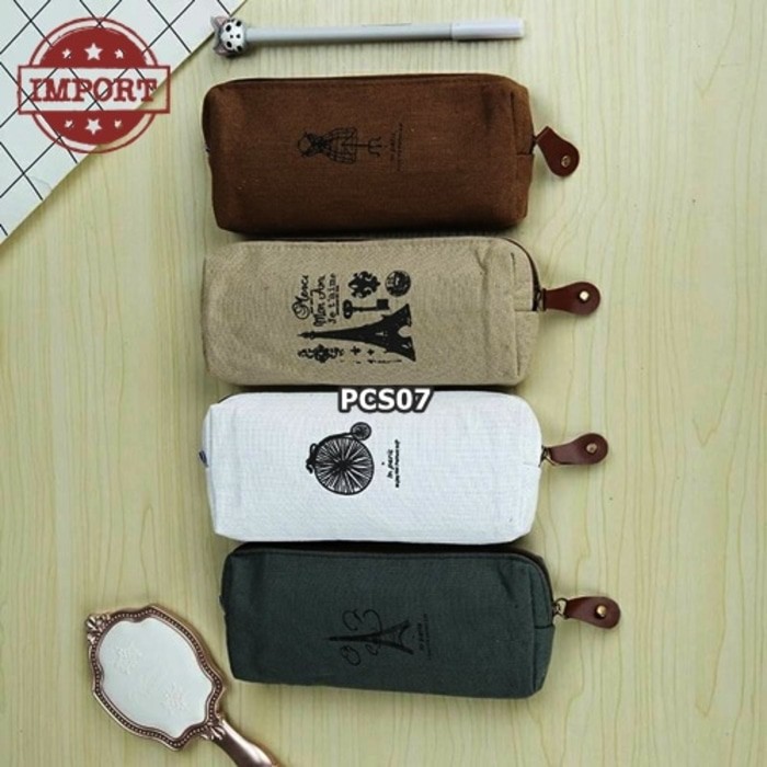 

Jual Dompet Tempat Kotak Pensil Lucu Kanvas Alat Tulis Stationery Import Berkualitas