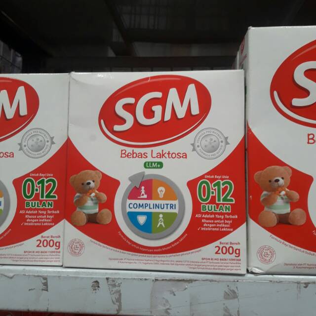 

SGM LLM+ 200gr/ Sgm Bebas Laktosa 200Gr