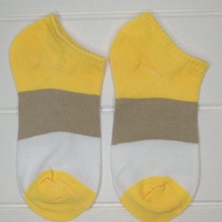 ⭐Bobastore⭐ Kaos Kaki Ankle BISA COD Kaos Kaki Cute Kaos Kaki Motif Import-3 WARNA KUNING