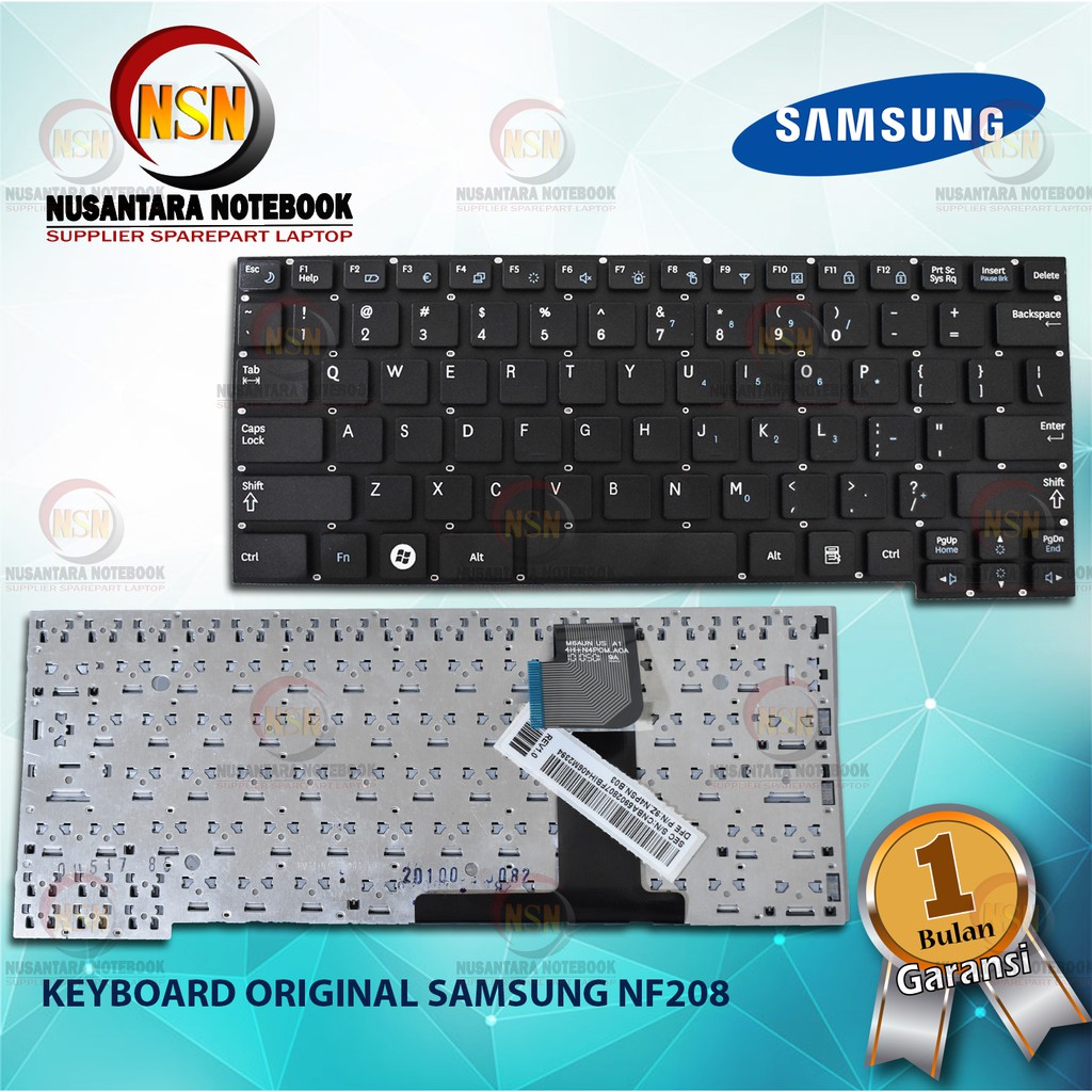 Keyboard Original Samsung NF208 NP-NF208 NF201 NF 201 NF301 NF 310