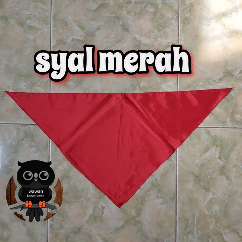 SYAL HITAM SYAL MERAH SAL POLOS