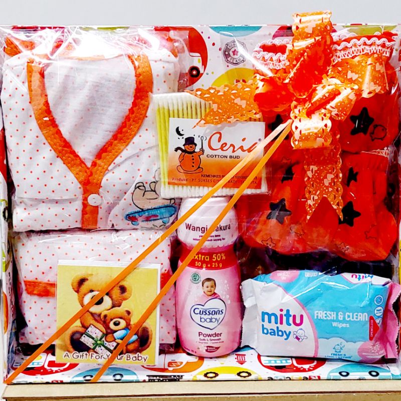 Hampers Bayi Baby Hampers perlengkapan bayi baru lahir / Set kado Bayi Baru Lahir  Baju Bayi Baru