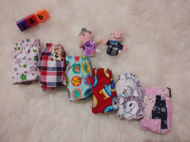 Celana dalam anak perempuan motif campur isi 6pcs