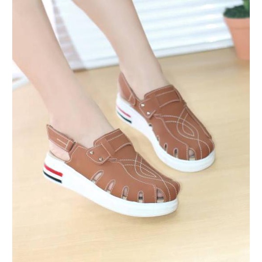 Jangan Ketinggalan order..  Sepatu Sandal Wedges Sendal Wedges Sepatu Wedges Sandal Wedges Karet