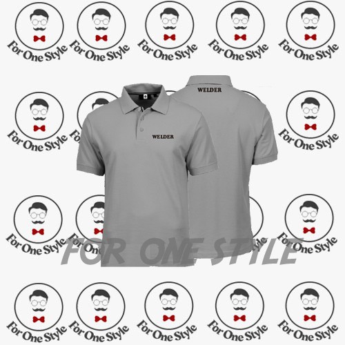 Poloshirt Polo Kaos Kerah welder Logo Terlaris - KAOS WELDER POLO WELDER MURAH