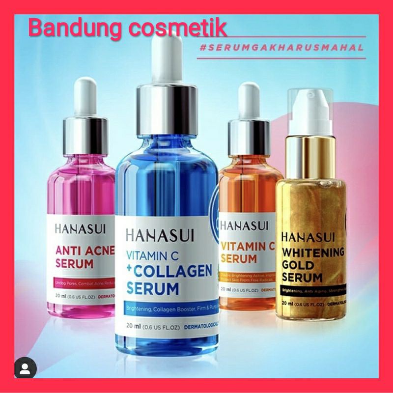 HANASUI Serum Gold Whitening / Vitamin C / Vitamin C+Collagen